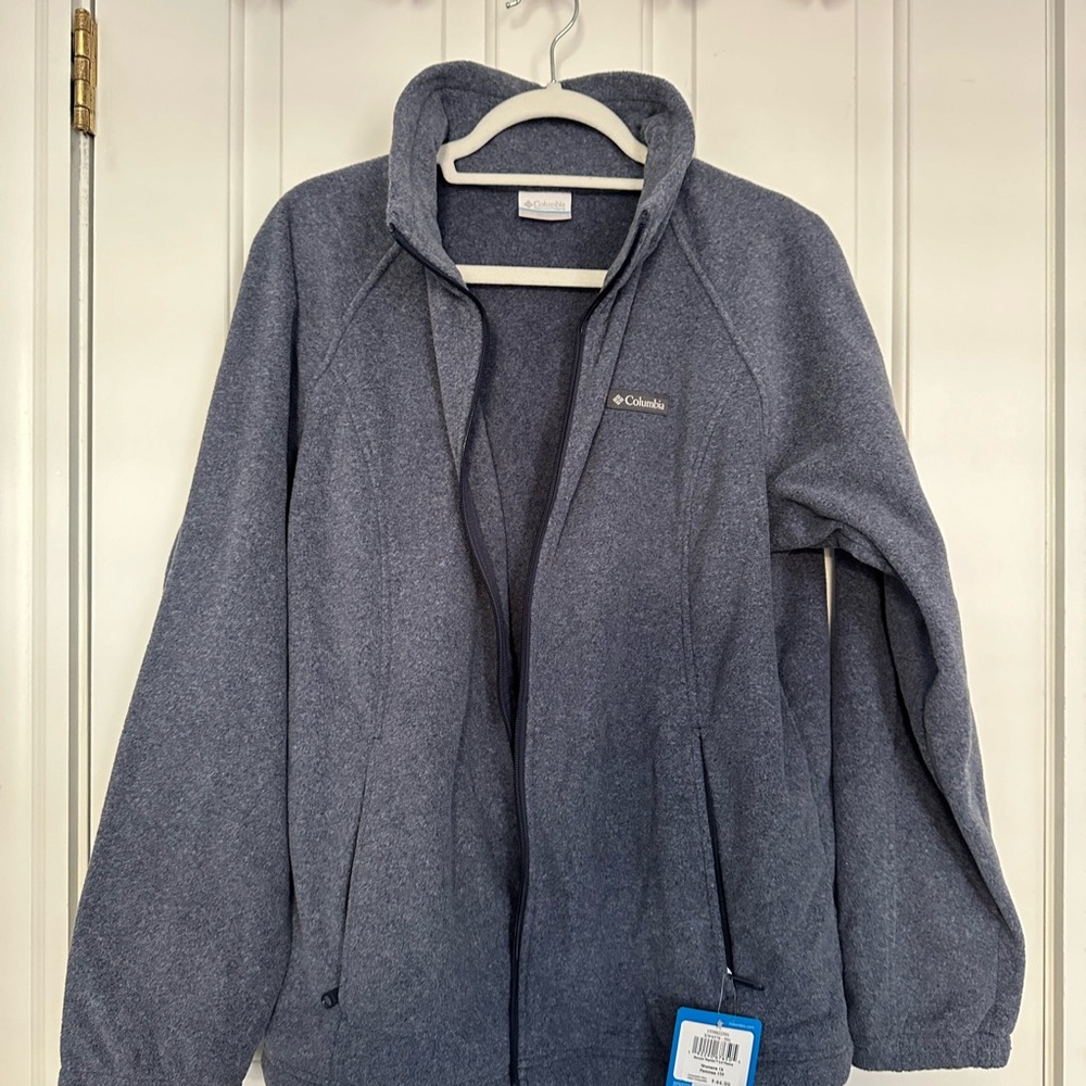 Columbia Sawyer Rapids 2.0 Women’s Gray Fleece Jacket 1X